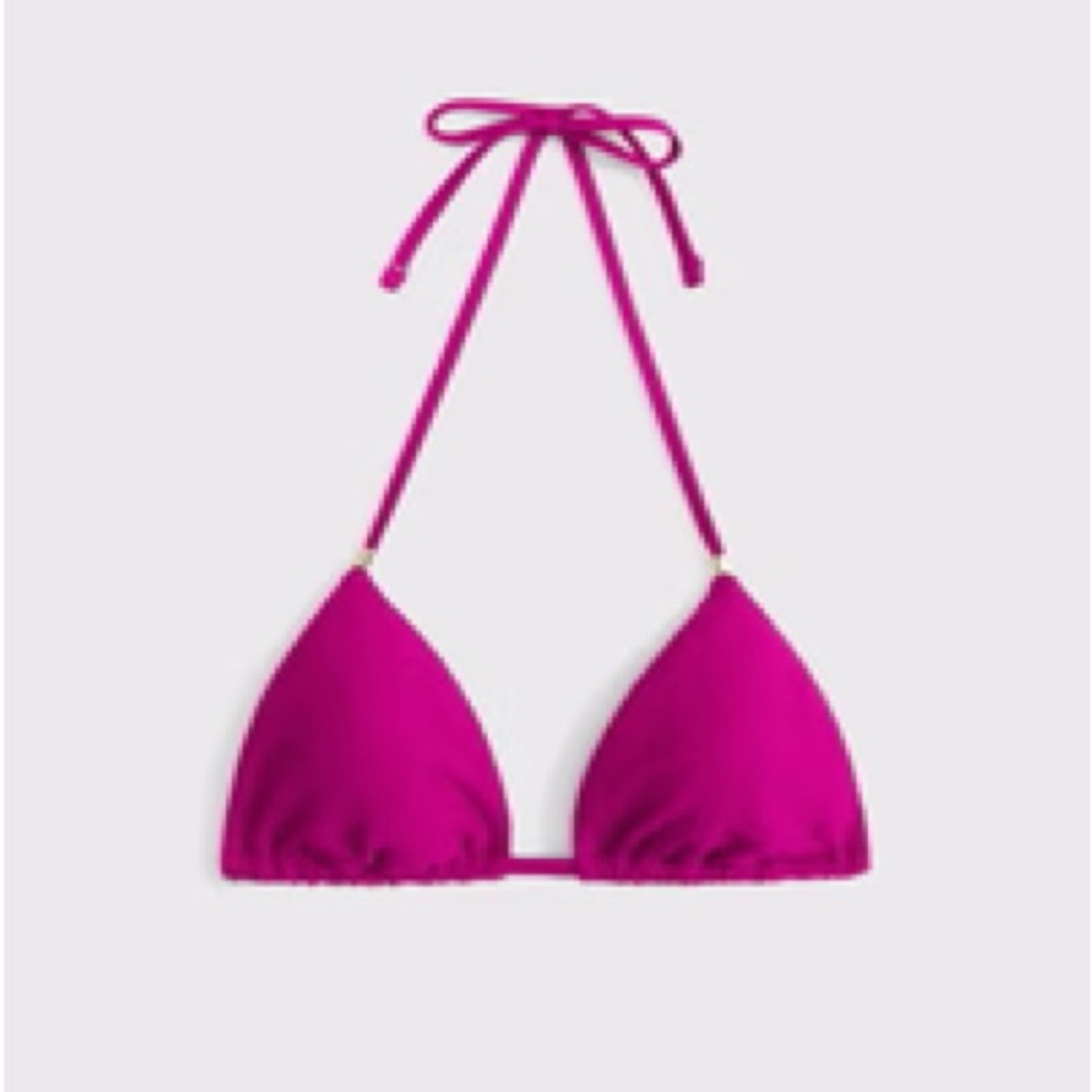 Abercrombie & Fitch Pink Bikini Top